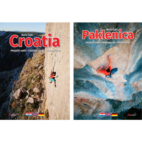 Chorwacja i Paklenica. Zestaw przewodników wspinaczkowych
