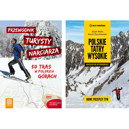 Pakiet skiturowy, przewodniki: Polskie Tatry Wysokie i 50 tras w polskich górach