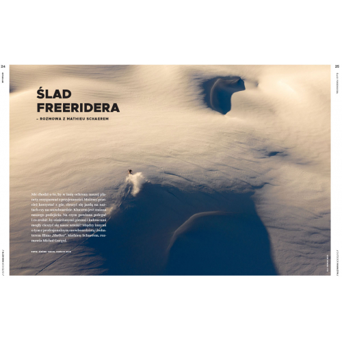 Ślad freeridera – rozmowa z Mathieu Schaerem